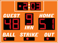 Baseball Scoreboards GM-BS-04