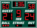 Baseball Scoreboards GM-BS-07