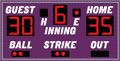 Baseball Scoreboards GM-BS-08