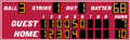 Baseball Scoreboards GM-BS-35
