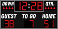Football Scoreboards GM-FB-01