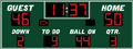 Football Scoreboards GM-FB-03